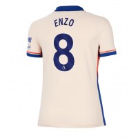 Chelsea Enzo Fernandez #8 Vieraspaita Naiset 2024-25 Lyhythihainen